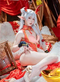 Abao is also a bunny girl NO.084, celebrating the Chinese New Year with the Dragon Sister(13)